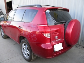 2007 TOYOTA RAV4 RED 2.4L AT 2WD Z15075